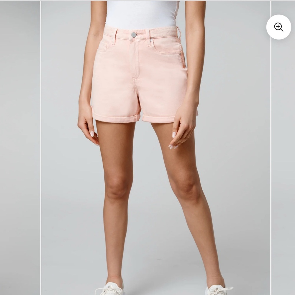 NWT Blank NYC Strawberry Sherbet Perry Mom‎ Jean Shorts 27